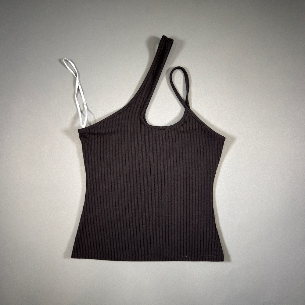 Lulus Asymmetrical one shoulder tank top